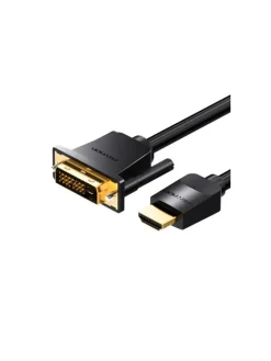 HDMI auf DVI Kabel bidirektional DVI D 24+1 5m