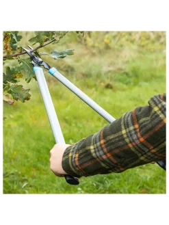 Heckenschere in Silber - (L)65 cm