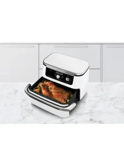 Heißluftfritteuse AF500EU Foodi FlexDrawer in weiß