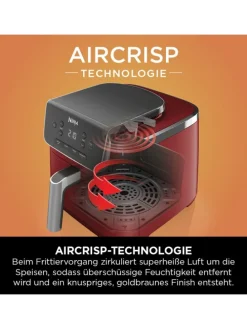 Heißluftfritteuse AF140EUCM in rot