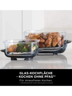 Heißluftfritteuse Crispi FN101EUSG in grün