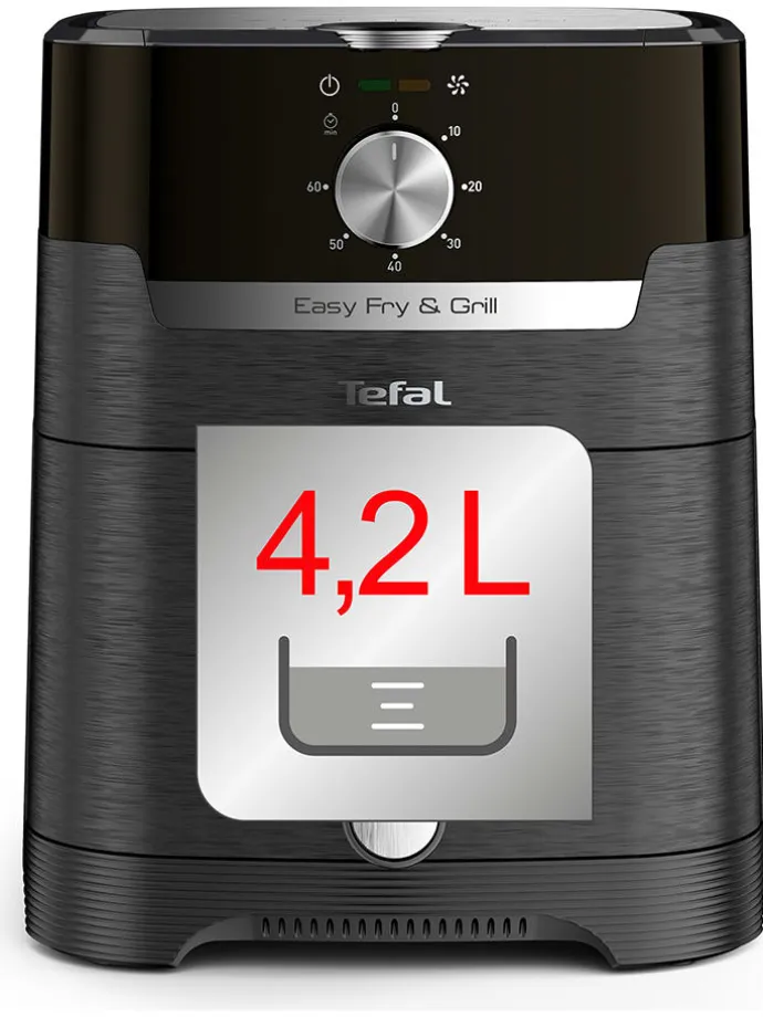 Heißluftfritteuse "Easy Fry & Grill XL Classic" in Schwarz - 4,2 l