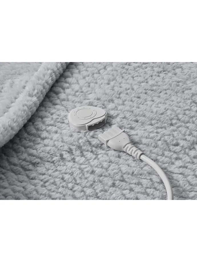 Heizdecke "HB 416" in Grau - (L)180 x (B)130 cm