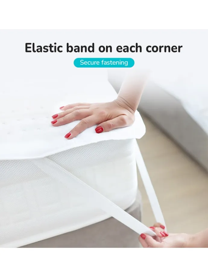 Heizdecke in Weiß - (L)150 x (B)80 cm