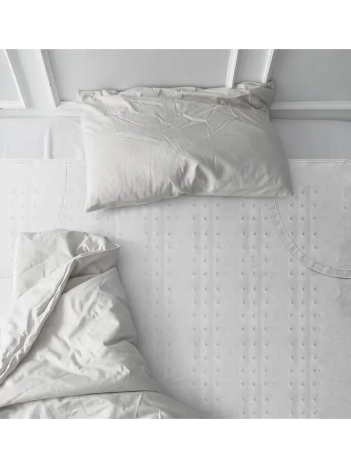 Heizdecke in Weiß - (L)150 x (B)80 cm