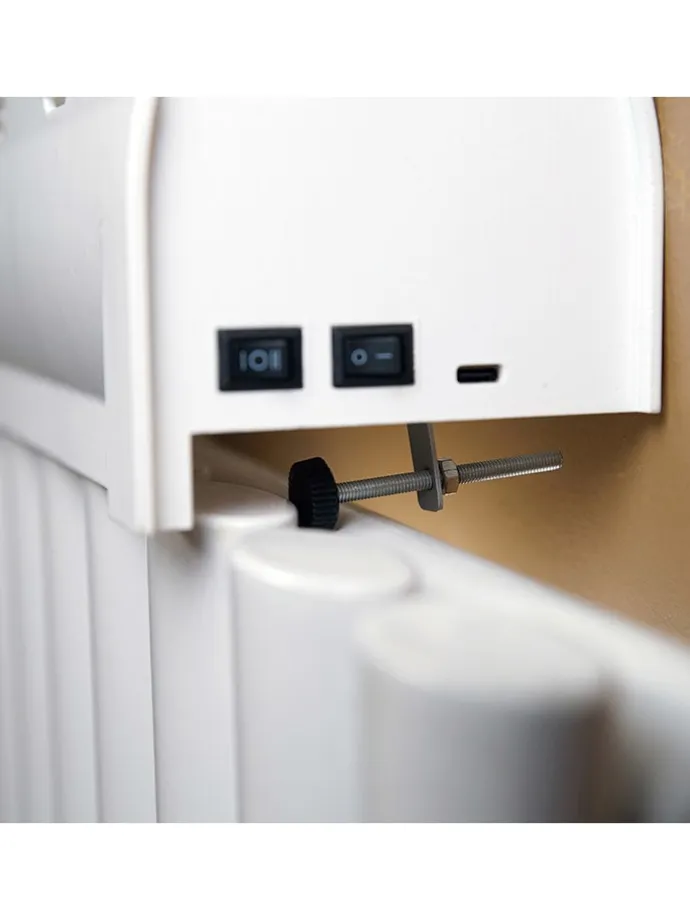 Heizkörper-Wärmeverteiler ''Iinvictus Therma Boost Max'' in Weiß