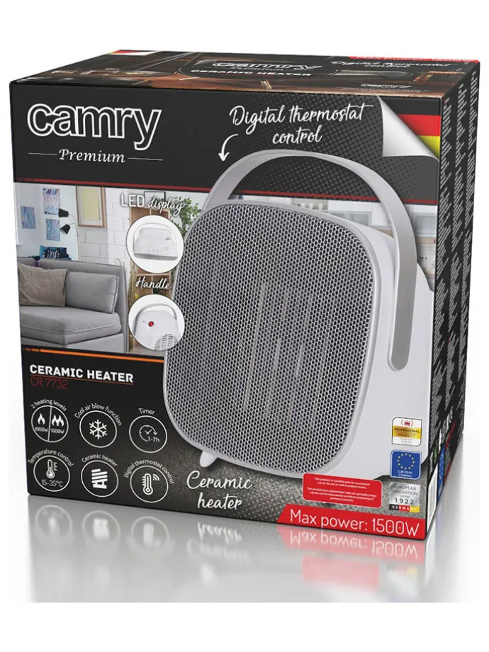 Heizlüfter "CR 7732" in Weiß