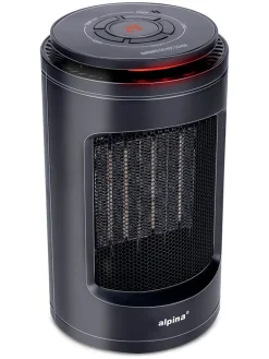 Heizlüfter in Schwarz - (H)23 cm