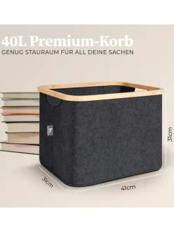 HENNEZ Aufbewahrungskorb 