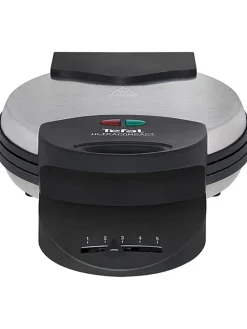 Herzwaffeleisen in Schwarz