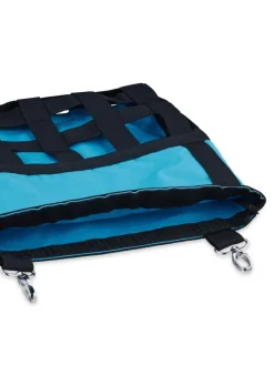 Heutasche in Blau/ Schwarz - (B)30 x (H)30 cm