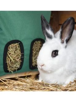 Heutasche in Grün/ Schwarz - (B)25 x (H)31 cm