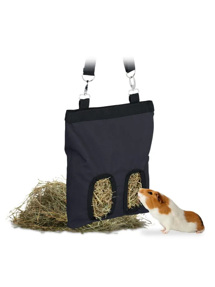 Heutasche in Schwarz - (B)25 x (H)31 cm