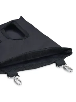 Heutasche in Schwarz - (B)25 x (H)31 cm