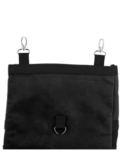 Heutasche in Schwarz - (B)30 x (H)30 cm