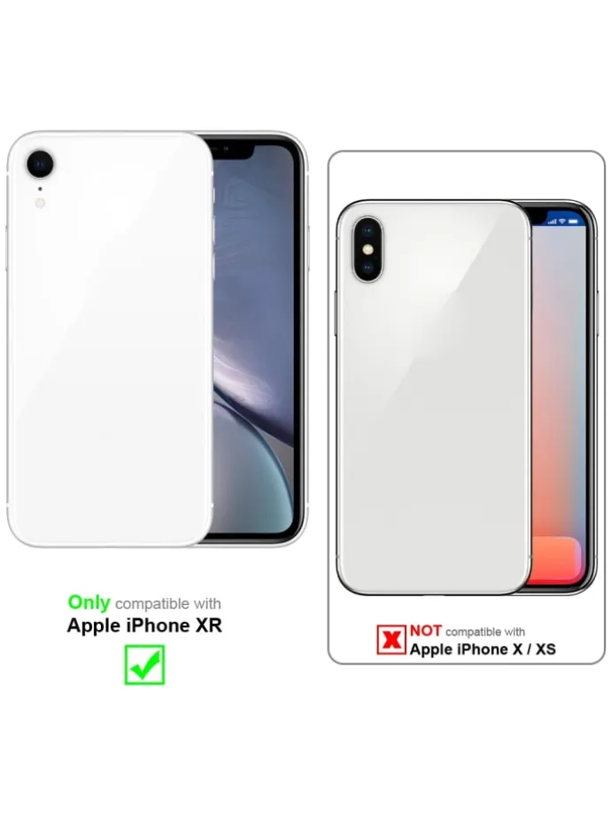 Hülle für Apple iPhone XR Glitter in Lila mit Glitter