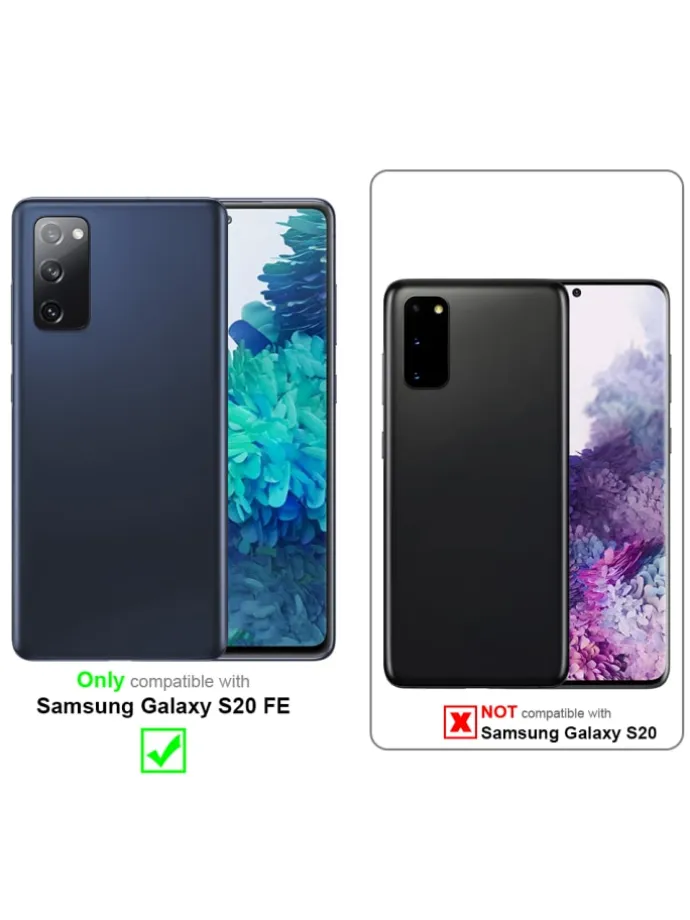 Hülle für Samsung Galaxy S20 FE Glitter in Rosa mit Glitter