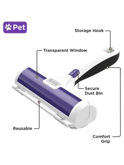 HMSCT0001-XJ Tierhaarentferner in Weiß