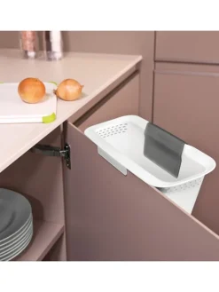 Hänge-Abfalleimer CLEAN KIT in weiß