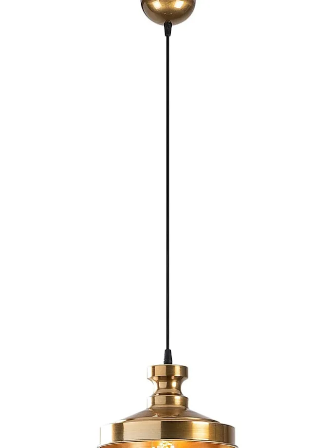 Hängeleuchte "Berceste" in Gold - Ø 22 cm