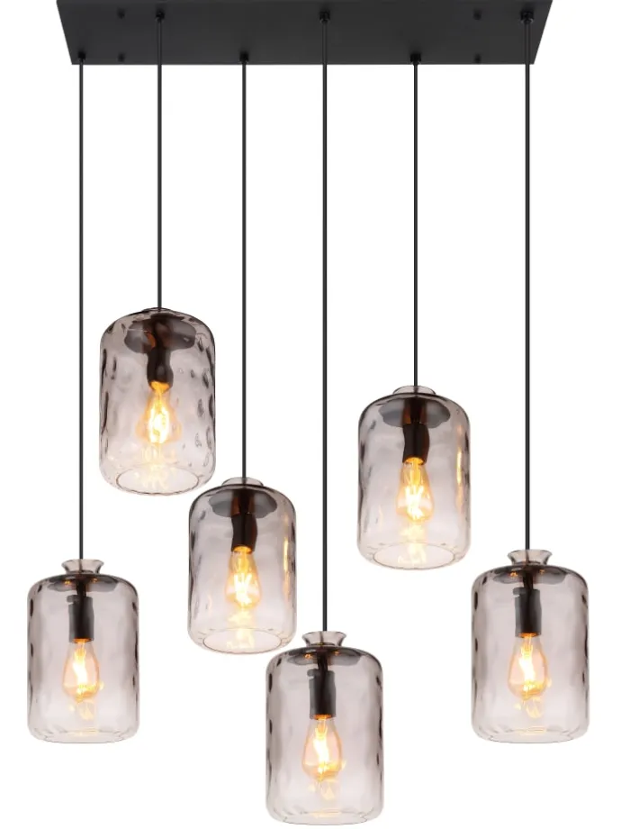 Hängeleuchte "DARINA" in black