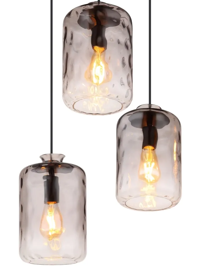 Hängeleuchte "DARINA" in black