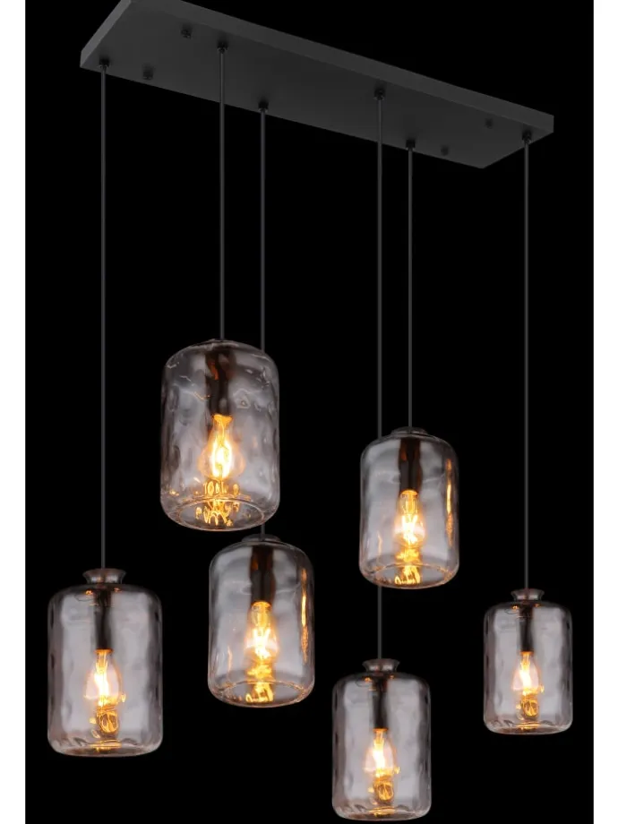 Hängeleuchte "DARINA" in black