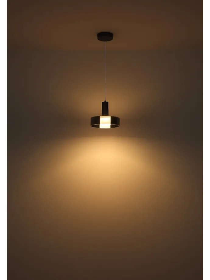 Hängeleuchte "GRANT" in gray