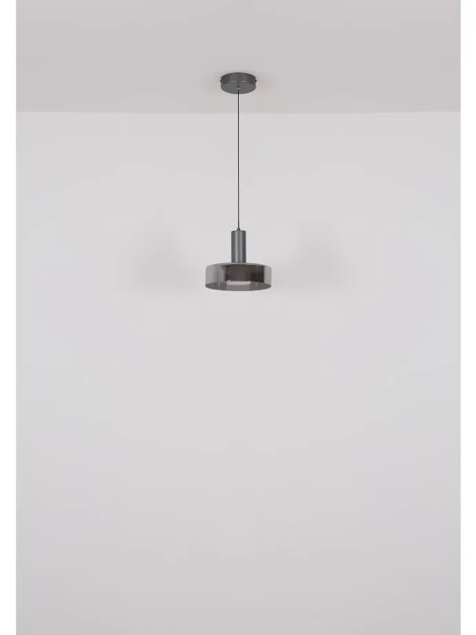 Hängeleuchte "GRANT" in gray