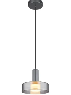 Hängeleuchte "GRANT" in gray