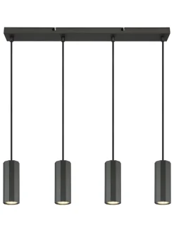 Hängeleuchte in Grau - (L)61 x (B)6 x (H)120 cm