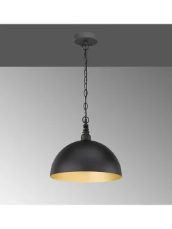 Hängeleuchte in Schwarz - Ø 35 cm