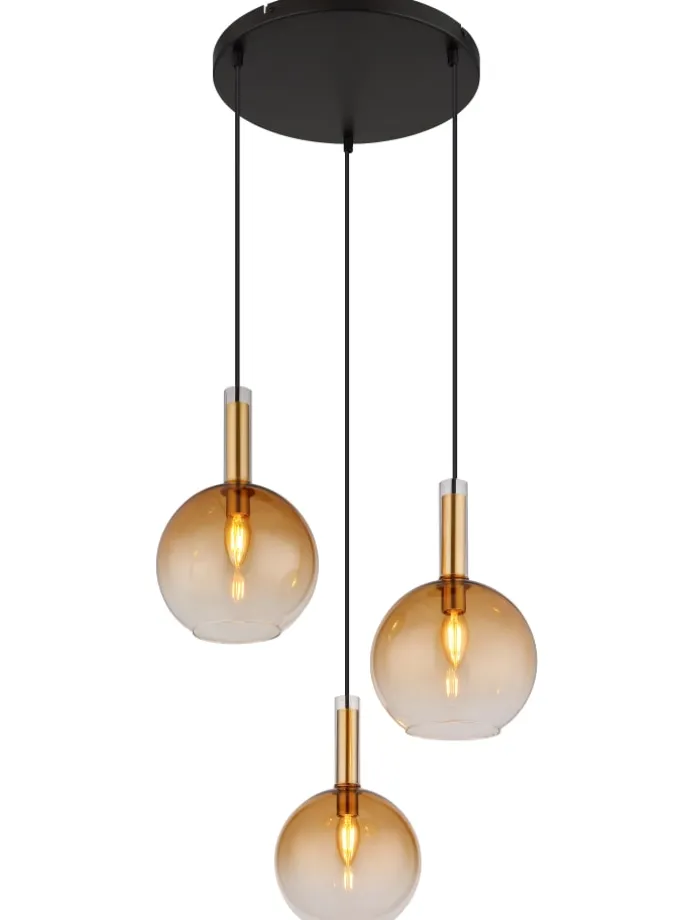 Hängeleuchte "MARINELLA" in black