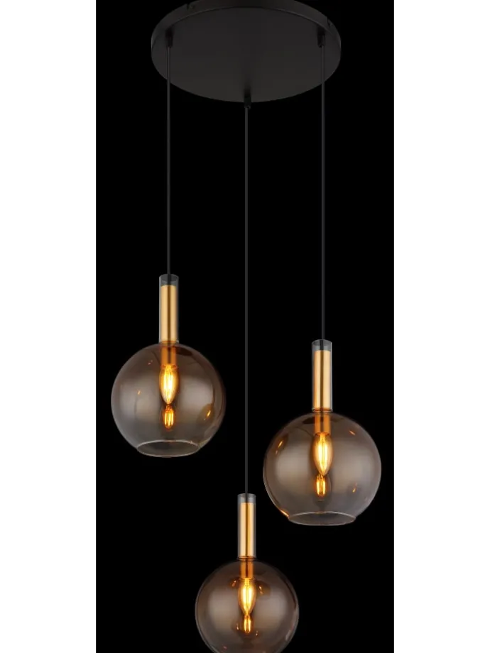 Hängeleuchte "MARINELLA" in black