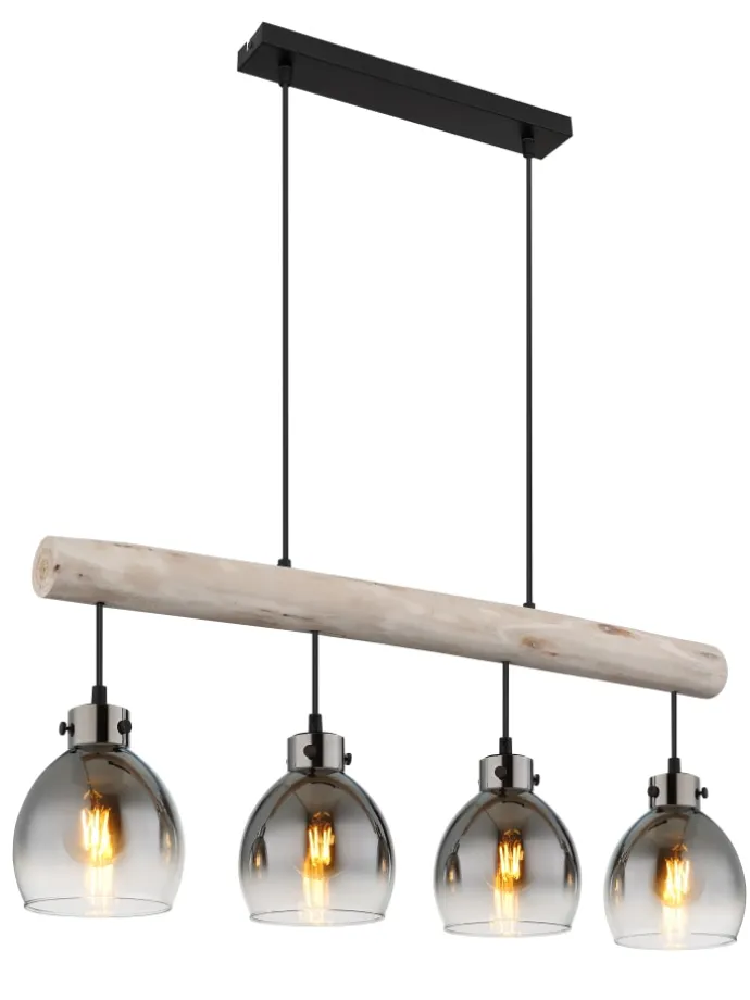 Hängeleuchte "RYAN" in black