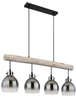 Hängeleuchte "RYAN" in black