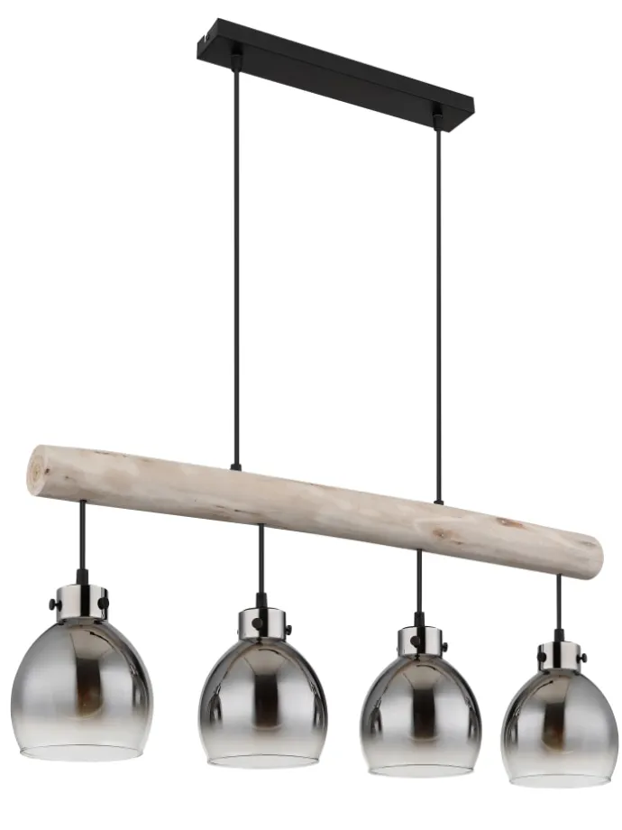 Hängeleuchte "RYAN" in black