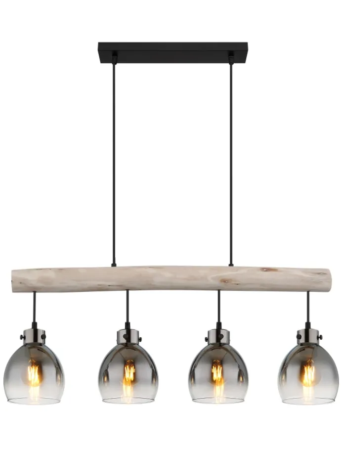 Hängeleuchte "RYAN" in black