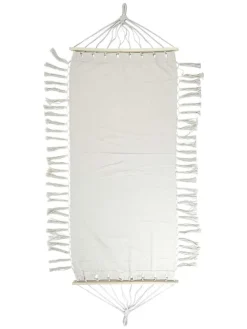 Hängematte in Weiß - (L)285 x (B)90 cm