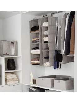 Hängeregal in Beige - (B)30 x (H)94 x (T)30 cm