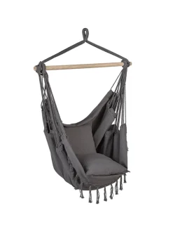 Hängesessel BONEA in Grau - (W) 95 x (H) 125 x (L) 55 cm