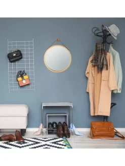 Hängespiegel in Natur - Ø 45 cm