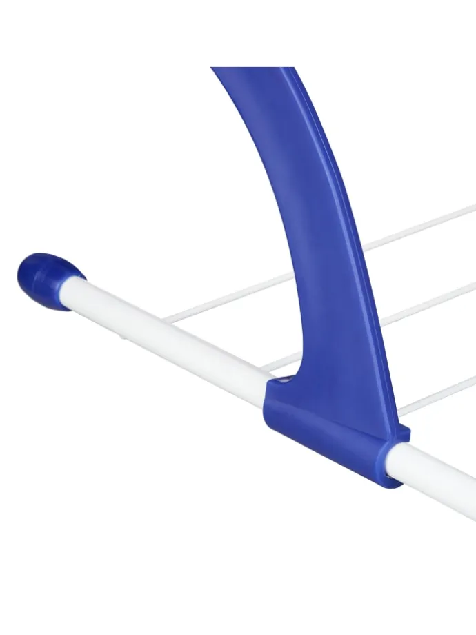 Hängetrockner in Weiß/ Blau - (B)51 x (H)15,5 x (T)73 cm