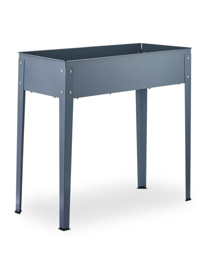 Hochbeet in Grau - (B)86 x (H)80 x (T)40,5 cm