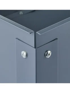 Hochbeet in Grau - (B)86 x (H)80 x (T)40,5 cm