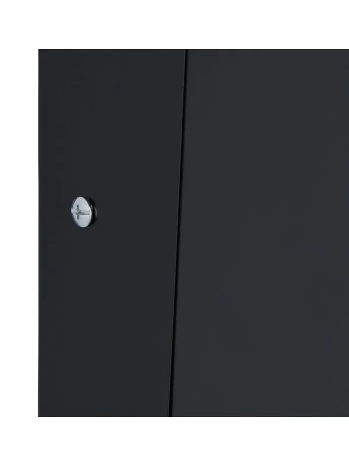 Hochbeet in Schwarz - (B)99 x (H)83 x (T)26 cm