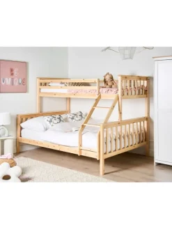 Hochbett BIERNE in Braun - (W) 149 x (H) 150 x (L) 210 cm