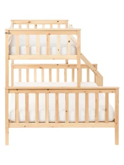 Hochbett BIERNE in Braun - (W) 149 x (H) 150 x (L) 210 cm