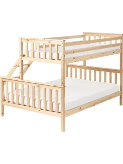 Hochbett BIERNE in Braun - (W) 149 x (H) 150 x (L) 210 cm