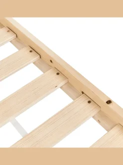 Hochbett BIERNE in Braun - (W) 149 x (H) 150 x (L) 210 cm